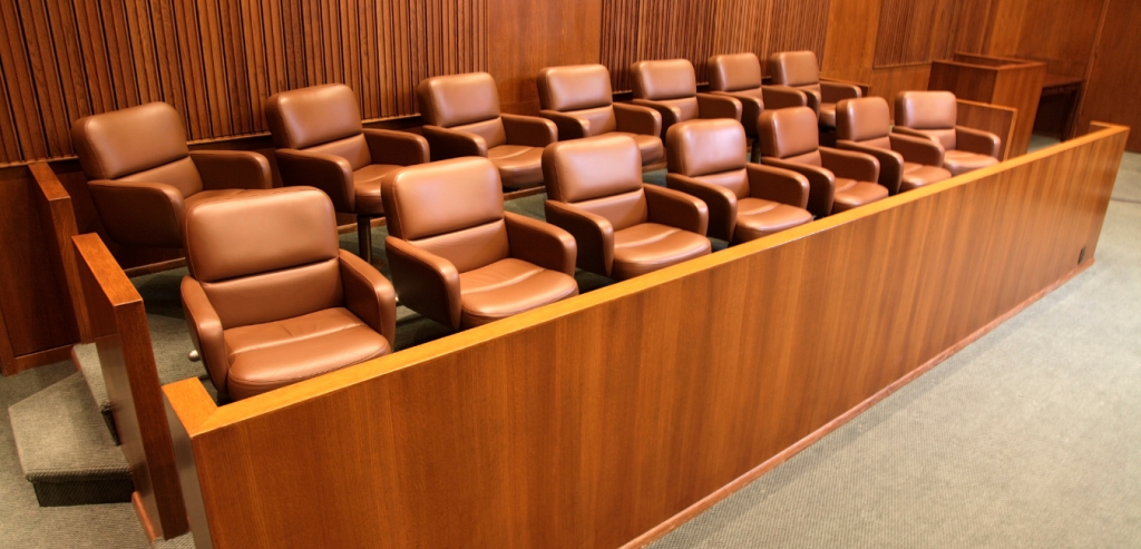 Empty Jury Chairs