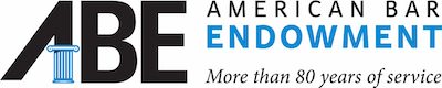 The American Bar Endowment (ABE) Logo.